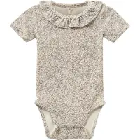 Sofie Schnoor Body k/æ - DicteKB - Beige/Rosa m. Blomster - - 2 år (92) - Body K/Æ