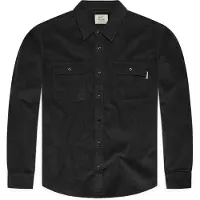 Vintage Industries Skjorte 'Brix' sort