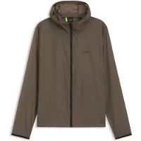 BOSS BOSStil mænd. 50558877 Airynix-jakke grøn (L), Casual, Polyester