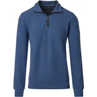 Casamoda CASAODA Sweatshirt ed halv lynlås, ørk indigo ørkeblå Blå åle