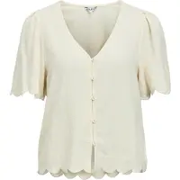 Object V-udskæring Bluse