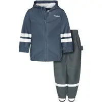 Playshoes Funktionsjakkesæt marin / antracit / hvid