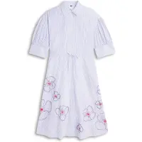 Tommy Hilfiger Blusekjole marin / opal / pastelblå / blodrød