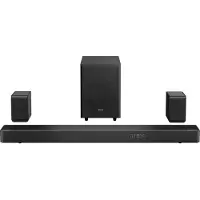 Hisense AX5125H, 5.1.2 kanaler, 500 W, Dolby Audio, Film, Musik, Sport, TV, 80 W, 200 W