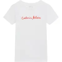 Calvin Klein Jeans Bluser & t-shirts knaldrød / hvid