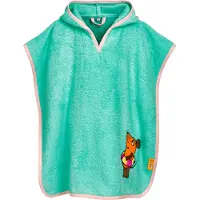 Playshoes Badekåbe 'DIE MAUS SCHWIMMRING' turkis / brun / orange / lyserød