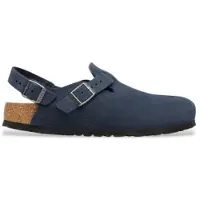 Birkenstock Birkenstocktil mænd. 1030644 Tokio læderklodser (normal pasform) marineblå (45), Fast, Spænder, Casual
