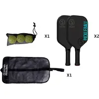 Sporti France Outdoor Wood Pickleball-sæt
