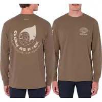 Circle - Trail running tøj - Feel Good CAF LS T-Shirt 2.0 Clay til Unisex - Størrelse L - Brun