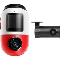 70mai Bilkamera Omni X800 4K-sæt rød + SD-kort 128GB