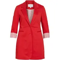 Vila Visaga Lang Jersey Blazer