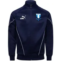 Puma Malmö FF Track Jakke King Anthem - Navy/Hvid, størrelse Small