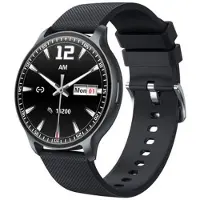 Mtp Products U23 Ultratynd AMOLED Unisex Smartwatch med over 100 sportstilstande - Sort