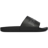 Just cavalli Pantoletter 'FONDO POOL DIS. 01' sort / hvid