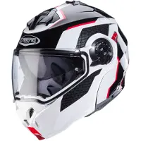Caberg Duke Evo Move Klaphjelm Sort/Hvid/Rød XL