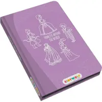 KIDYWOLF LCD-tegnetavle m. 30 Motiver - Kidydraw-Mini - Princess - - OneSize - Tavle