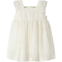 Lil´ Atelier Kjole - NmfFeya - Coconut Milk - - 7 år (122) - Kjole