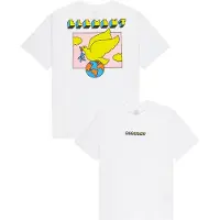 Element Bluser & t-shirts 'WORLD PEACE' neonblå / gul / lyserød / hvid