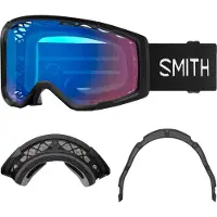 Smith - MTB optik - Rhythm Mtb + Dirt Screen Black Chromapop Contrast Rose Flash Af til UnisexSilikone - Sort