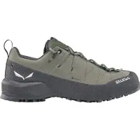 Salewa - Vandresko dame - Wildfire Leather 2 GTX W Shadow/Black til UnisexUld - Størrelse 38,5 - Grøn