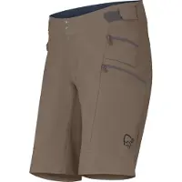 Norrøna - MTB tøj - Fjora Flex1 Tech Shorts M Bungee Cord til UnisexNylon - Størrelse M - Beige