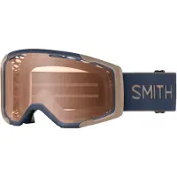 Smith - MTB optik - Rhythm Mtb Royal Navy / Summit Chromapop Amber Low Light til UnisexSilikone - Blå