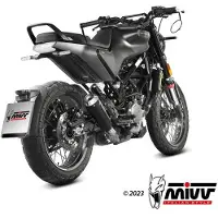 MIVV X-m1 Husqvarna Svartpilen 125 2021-23 Hu.005.lc4b Homologeret Slip On Lyddæmper