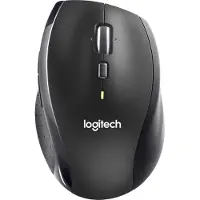Logitech M705 Marathon Mouse - Mus - Laser - 6 knapper - Sort