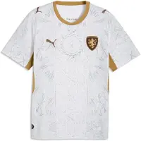 Puma Czechia 2026 Away Jersey Men, Sport, White/Matte Gold, 3XL