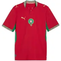 Puma Morocco 2026 Home Jersey Men, Football, Fast Red/Victory Gold, XL