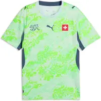 Puma Switzerland 2026 Away Jersey Men, Football, Sea Glass/Dark Indigo, XXL
