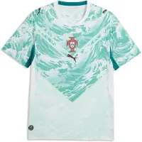 Puma Portugal 2026 Away Jersey Men, Football, White/Green Lagoon, XS