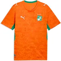 Puma Côte d'Ivoire 2026 Home Jersey Men, Performance, Rickie Orange/Sport Green, XL