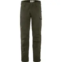 Fjällräven - Vandretøj - Kaipak Trousers M Dark Olive til Unisex - Størrelse XS - Kaki