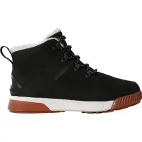 The North Face - Afterski - W Sierra Mid Lace Wp Tnf Black/Gardenia White til UnisexUld - Størrelse 6,5 US - Sort