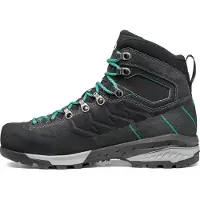 Scarpa - Vandresko dame - Mescalito Trek GTX Wmn Dark Anthracite Tropical til Unisex - Størrelse 37.5 - Sort