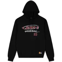 AND1 Sweatshirt burgunder / sort / hvid