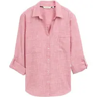 Tom Tailor With Slub Structure 1035247 Langærmet Bluse