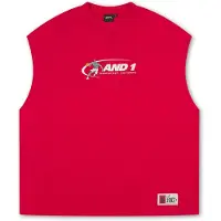 AND1 Bluser & t-shirts 'Timeout' azur / bær / knaldrød / hvid