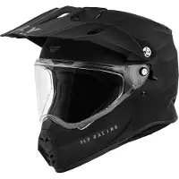FLY Racing Trekker Solid Fullface-hjelm