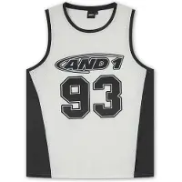 AND1 Bluser & t-shirts '93 Airtex' sort / hvid