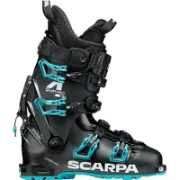 Scarpa - Skistøvler herre - 4-Quattro SL Black Azure til UnisexAluminium - Størrelse 46 - Sort