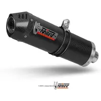 MIVV Oval Kawasaki Z750 2004-06 K.011.l3c Homologeret Slip On Lyddæmper