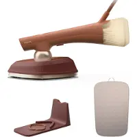Philips GC213/50, Dampstrygejern, SteamGlide Plus strygesål, 2,5 m, 90 g/min, Brun, 45 g/min