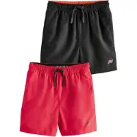 Next Badeshorts rød / sort