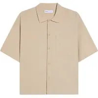 Bershka Skjorte sand
