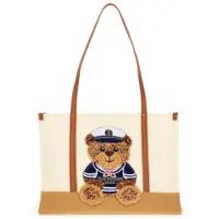 RUE MADAM PARIStil kvinder. 1542 Marvin Shopping Sommer brun taske (OSFA), Casual, Polyuretan