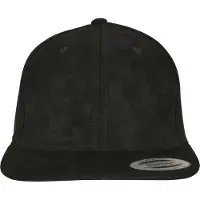 Flexfit Suede Leather Snapback Kasket