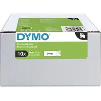 Dymo Standard D1-etiket Tape 19 X7 M 10 Enheder