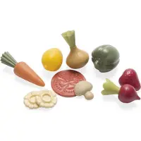 Dantoy Green Garden - Frugt & Grønt I Net - 10 dele - - OneSize - Legemad